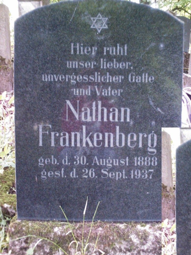 Die letzte Beisetzung auf dem jüdische Friedhof 1937 (Sammlung: Macher)