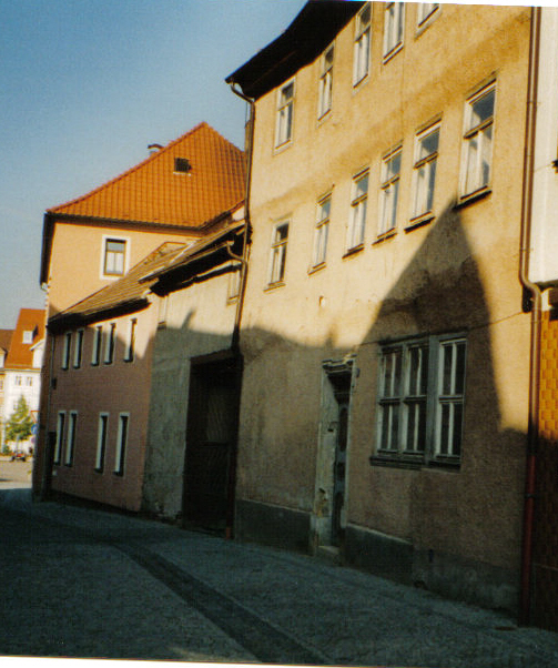 Das Frankenberg-Haus in der Bertholdstraße 3 vor der Sanierung (Sammlung: Kerstin Macher)